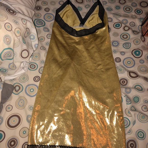 GOLD DRESS - Picture 3 of 5